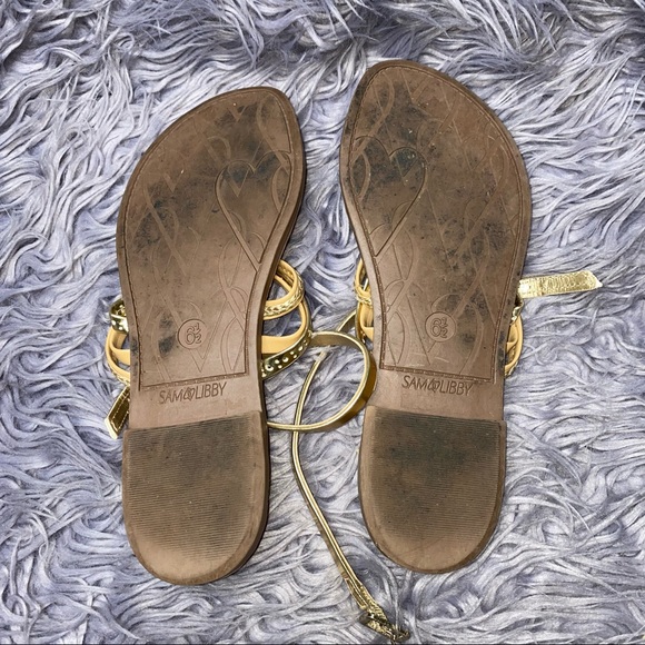 Sam and Libby Sandals Size 6.5 - Picture 2 of 3